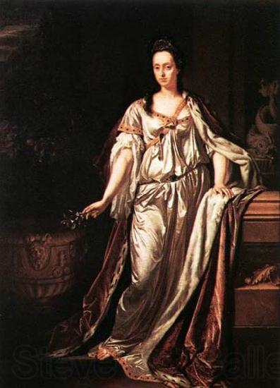 WERFF, Adriaen van der Maria Anna Loisia de-Medici Germany oil painting art